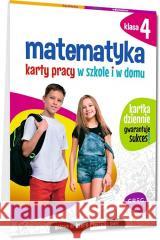 Matematyka SP 4 Karty pracy w szkole i w domu Dorota Kożuch 9788381861151