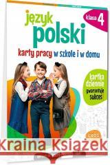 Język polski SP 4 Karty pracy w szkole i w domu Karolina Cichocka 9788381861205
