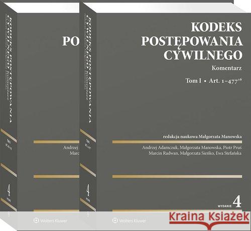 Kodeks postępowania cywilnego. Komentarz  9788381877336 Wolters Kluwer