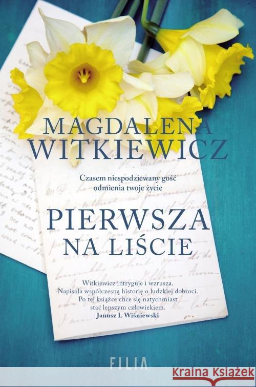 Pierwsza na liście Witkiewicz Magdalena 9788381951418