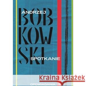 Spotkanie. Opowiadania BOBKOWSKI ANDRZEJ 9788381965521