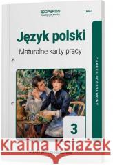 J. polski LO 3 Maturalne karty pracy ZP Linia I Urszula Jagiełło, Magdalena Steblecka-Jankowska, 9788381971355