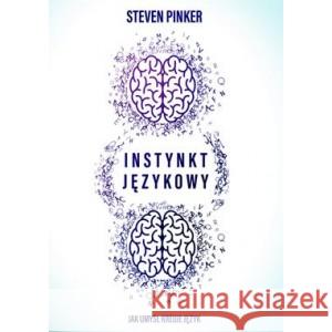 Instynkt językowy PINKER STEVEN 9788382029888