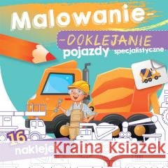 Malowanie-doklejanie. Pojazdy specjalistyczne Wydawnictwo Skrzat 9788382070910