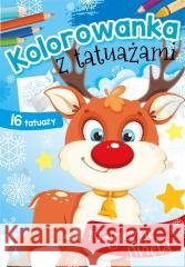 Kolorowanka z tatuażami. Magiczne święta Wydawnictwo Skrzat 9788382073034