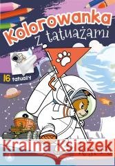 Kolorowanka z tatuażami. Kosmos Wydawnictwo Skrzat 9788382075069