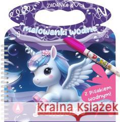 Zadanka & malowanki wodne. Jednorożce Wioleta Żyłowska 9788382079883