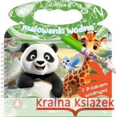 Zadanka & malowanki wodne. Zwierzaki Wioleta Żyłowska 9788382079890