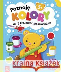 Poznaję kolory. Uczę się, koloruję, naklejam Sylwia Kajdana 9788382130638