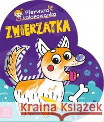 Zwierzątka. Pierwsza kolorowanka z pieskiem Agnieszka Bator 9788382135091