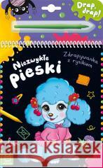 Niezwykłe pieski. Zdrapywanka z rysikiem Agata Kaczyńska 9788382135428