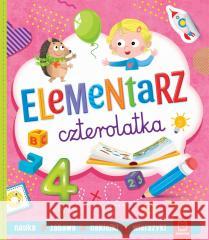 Elementarz czterolatka. Nauka. Zabawa. Naklejki Agnieszka Bator 9788382137026