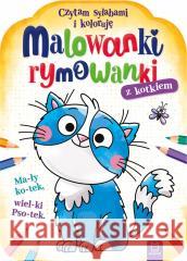 Malowanki rymowanki z kotkiem. Czytam sylabami... Bogusław Michalec 9788382137545