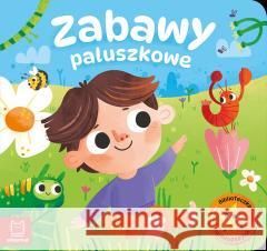 Biblioteczka najmłodszych. Zabawy paluszkowe Agata Kaczyńska 9788382137682