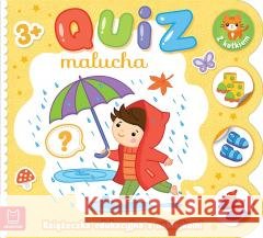 Quiz malucha. Książeczka edukacyjna z naklejkami.. Katarzyna Łanocha 9788382138283