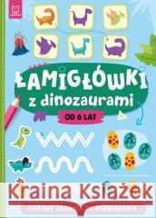 Łamigłówki z dinozaurami. Ciekawe zadania do rozwi Agnieszka Bator 9788382139341