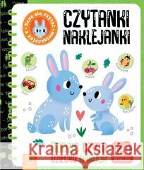 Czytanki-naklejanki. Uczę się czytać z zajączkiem Bogusław Michalec 9788382139402