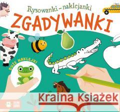 Rysowanki-naklejanki. Zgadywanki Kamila Zialos 9788382400694