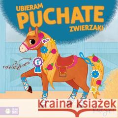 Ubieram puchate zwierzaki. Kucyki brak autora, Monika Pakulska 9788382404029