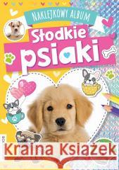 Naklejkowy album Słodkie psiaki praca zbiorowa 9788382492453