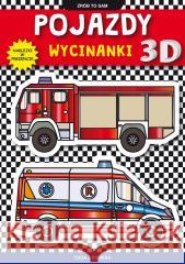 Pojazdy. Wycinanki 3D. Naklejki w prezencie Krzysztof Tonder 9788382600629