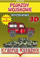 Pojazdy wojskowe. Wycinanki 3D z naklejkami Krzysztof Tonder 9788382600636