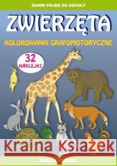 Zwierzęta. Kolorowanki grafomotoryczne Beata Guzowska 9788382601220