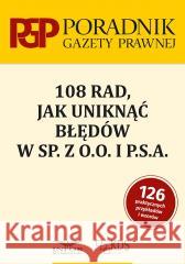 108 rad jak uniknąć błędów w sp. z o.o. i P.S.A. praca zbiorowa 9788382686661