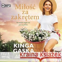 Miłość za zakrętem audiobook Kinga Gąska 9788382715743