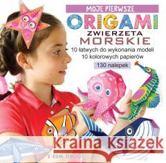 Moje pierwsze origami. Zwierzęta morskie Marcelina Grabowska-Piątek 9788382793666