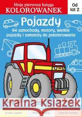 Pojazdy. Moja pierwsza księga kolorowanek Jarosław Żukowski 9788382799750