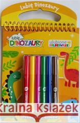 Lubię Dinozaury. Ulubione kolorowanki. Poznajmy... praca zbiorowa 9788382822588