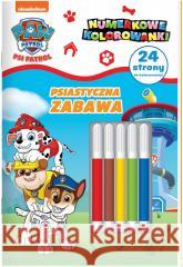 Psi Patrol. Numerkowe kolorowanki cz.7 praca zbiorowa 9788382826654