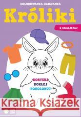Kolorowanka-ubieranka. Króliki Sylwia Czarnecka 9788382998467