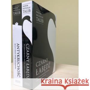 PAKIET Czarny łabędź / Antykruchość Taleb Nassim Nicholas 9788383355504