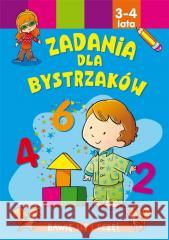 Zadania dla bystrzaków 3-4 lata Jesus Lopez 9788383501833