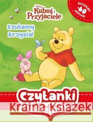 Czytanki naklejanki. Szukamy Krzysia. Disney praca zbiorowa 9788383503714