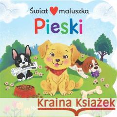 Książeczka z okienkami. Świat maluszka. Pieski Jessica Gibson 9788383507880