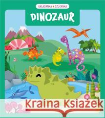 Układanka szukanka. Dinozaury Basia Szymanek 9788383508627