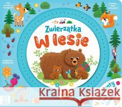 Zwierzątka w lesie. Labirynty z ruchomymi elemen. Agnieszka Bator 9788383740201