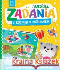 Wesołe zadania z kociakiem bystrzakiem Katarzyna Łanocha 9788383740423
