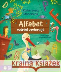 Alfabet wśród zwierząt Katarzyna Marciniak, Edyta Karaban 9788383880891