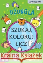 Szukaj, koloruj i licz. Dżungla Sylwia Czarnecka 9788383880976