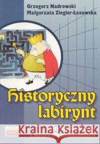 Historyczny labirynt. Testy egzaminacyjne... Nadrowski Grzegorz Ziegler-Łozowska Małgorzata 9788386007790 Tutor