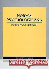 Norma psychologiczna  9788387703103 Towarzystwo Naukowe KUL