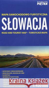 Słowacja 1:450 000 mapa samochodowa PIĘTKA  9788388611568 Piętka