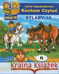 Kocham czytać zeszyt 16. Sylaby 14 Cieszyńska Jagoda 9788389434586