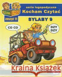 Kocham czytać zeszyt 11. Sylaby 9 Cieszyńska Jagoda 9788389434722 Wydawnictwo Edukacyjne