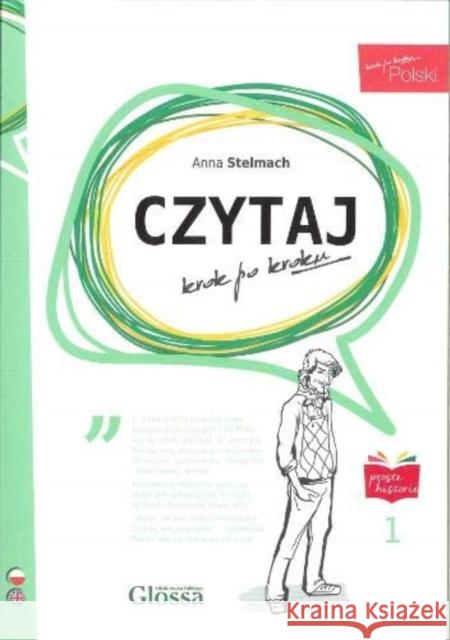 Czytaj - Polski Krok po Kroku 1 A. Stelmach 9788394117849 POLISH-COURSES.COM, Iwona Stempek