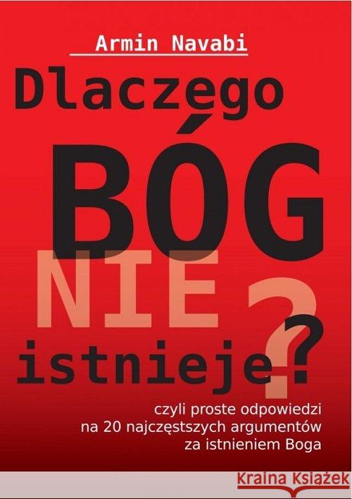 Dlaczego Bóg nie istnieje? Navabi Armin 9788394385934